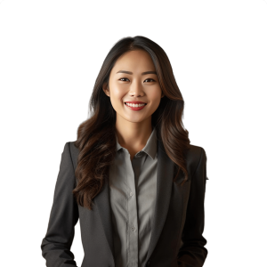 asian-business-woman-standing-office-smiling-confidently-business-corporate-people-background 1-1